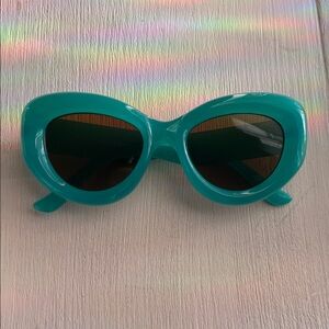 Stylish Teal Sunglasses
